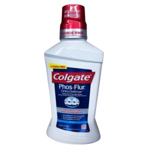 Colgate Phos-flur anti cavity mouthwash
